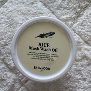 Rice Mask Wash Off - White